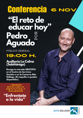 Imagen Pedro Aguado "El reto de educar hoy"