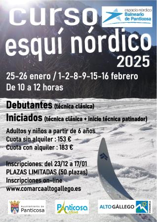 Imagen Curso de esquí nórdico 2025